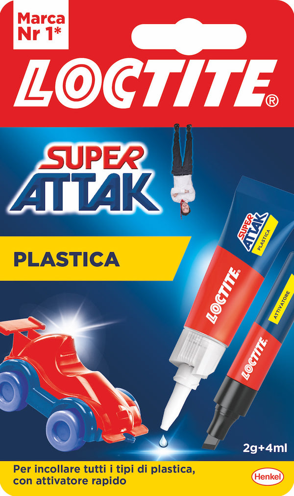 Loctite Super Attak Plastica 2g+4ml